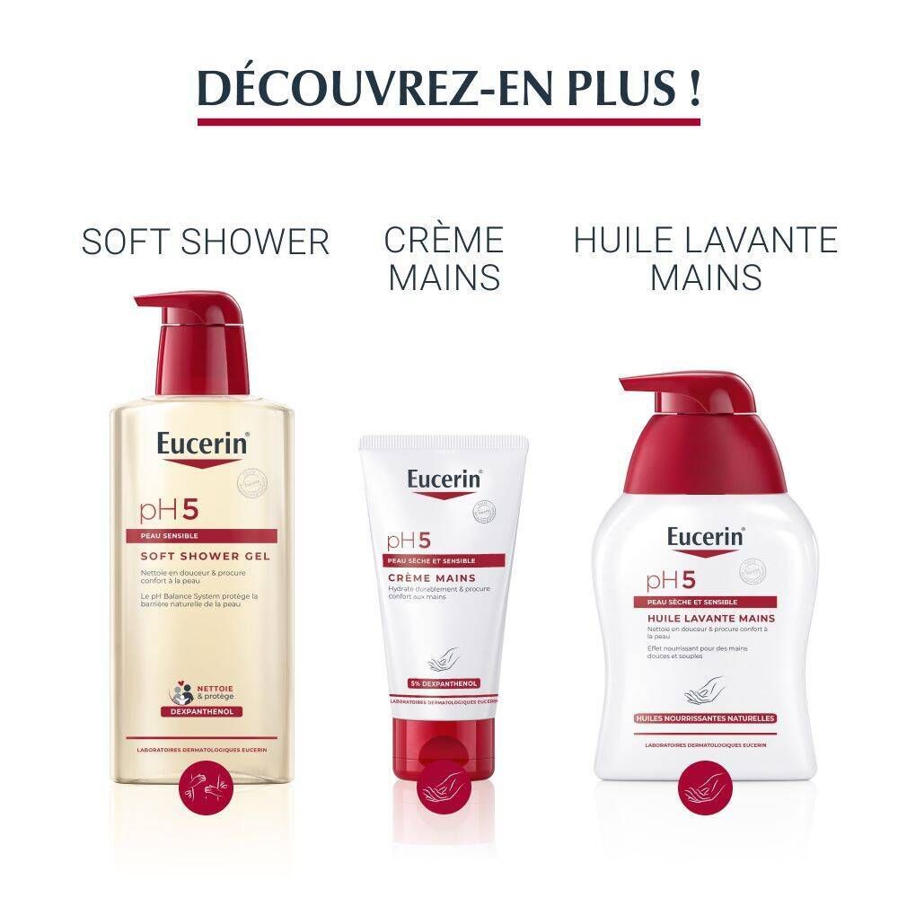 Eucerin pH5 Crème Corporelle Peau Sèche et Sensible