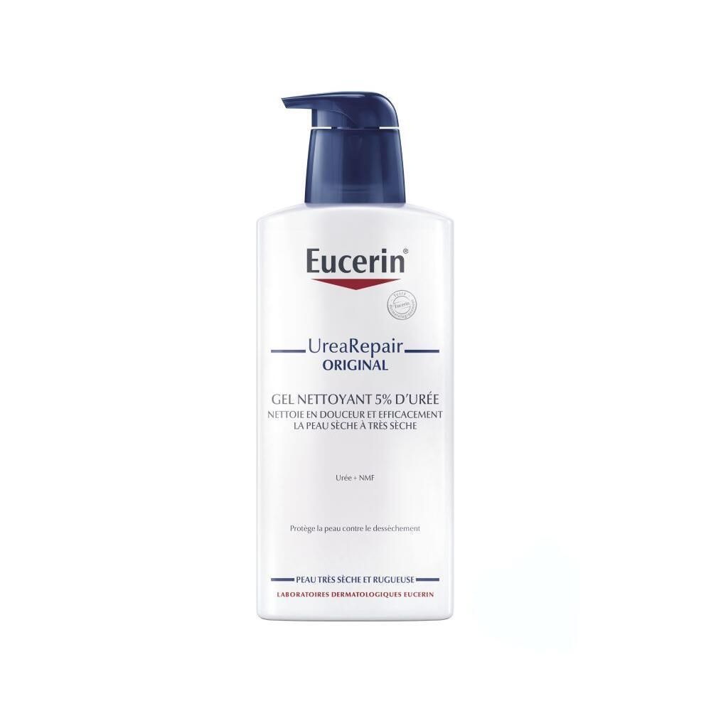 Eucerin UreaRepair Original Gel Nettoyant 5% d'Urée Visage et Corps Peau Très Sèche et Rugueuse
