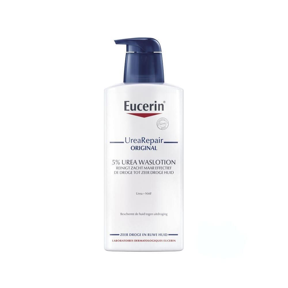 Eucerin UreaRepair Original 5% Urea Waslotion Gezicht en Lichaam Zeer Droge en Ruwe Huid