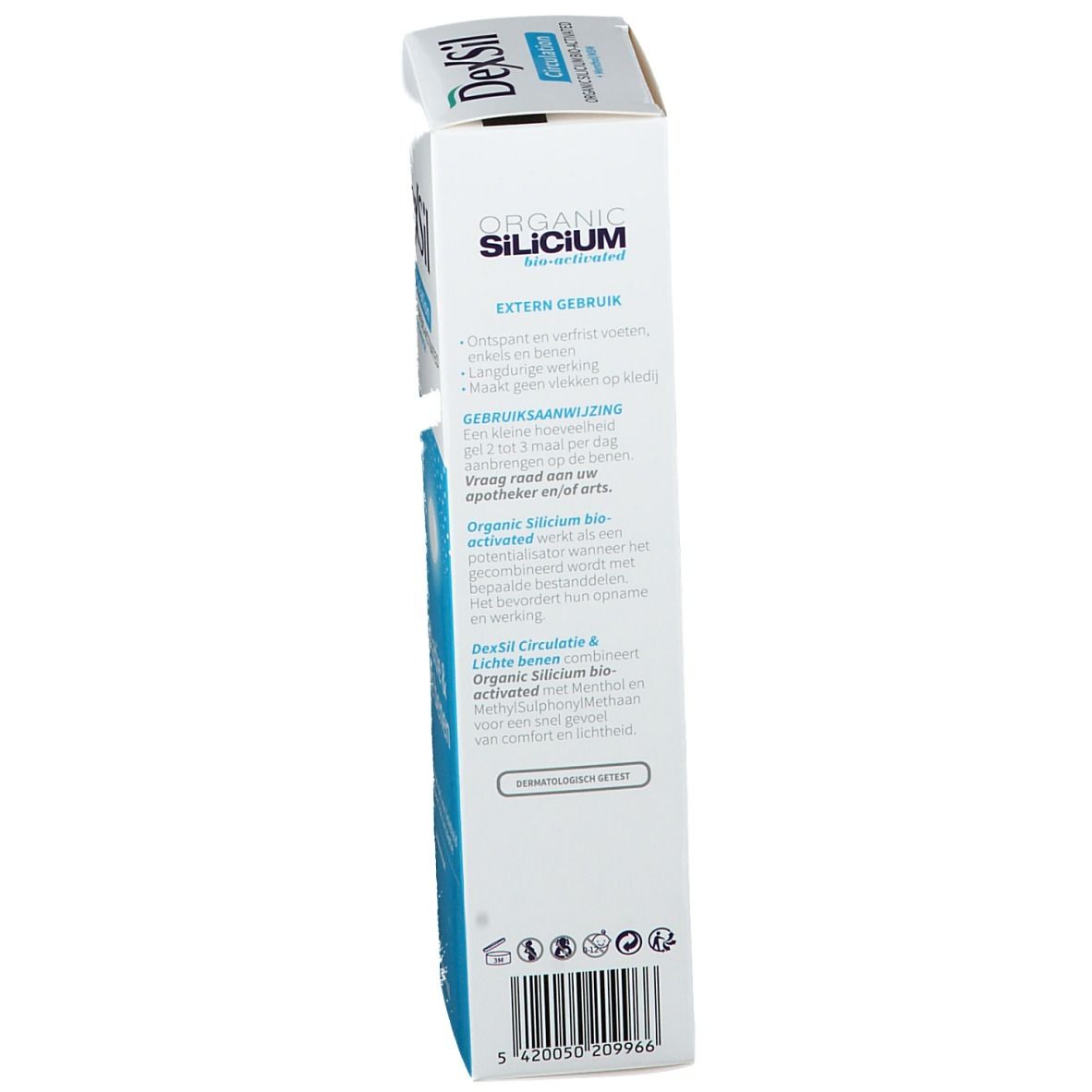 DexSil Circulation Circulatie & Lichte Benen Silicium + MSM Gel