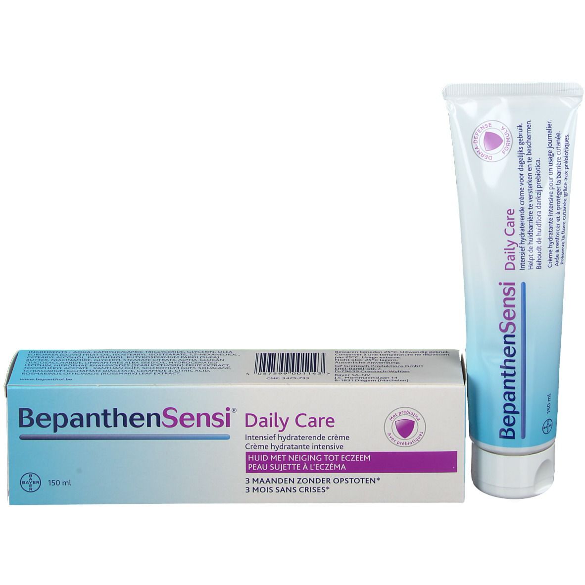Bepanthen Sensi Daily Care Crème Peau Sujette à l'eczéma