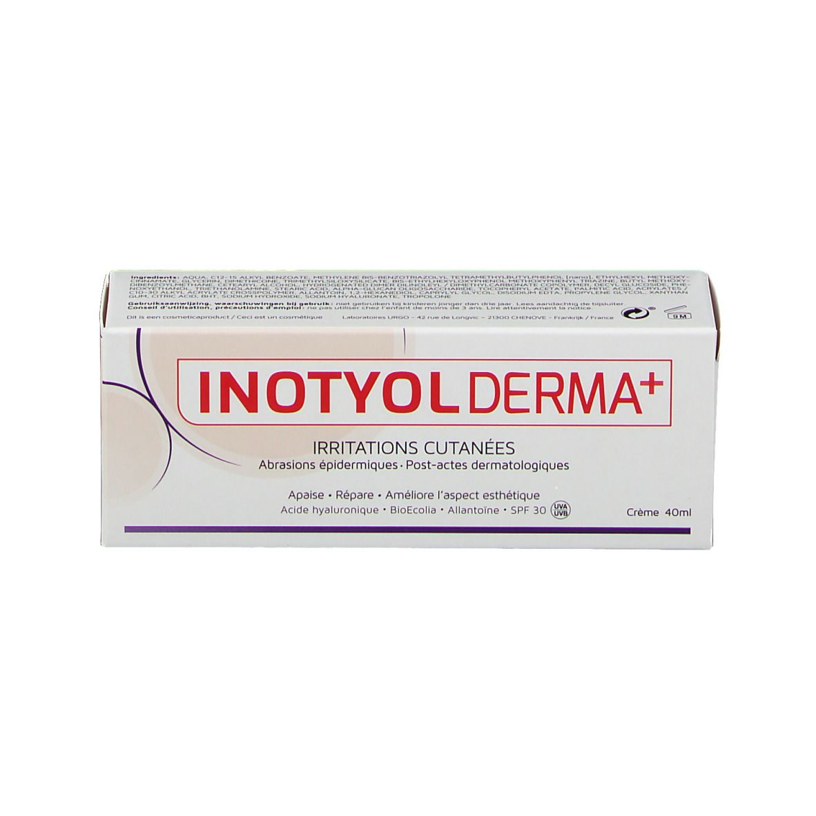 Inotyol Derma + Huidirritaties
