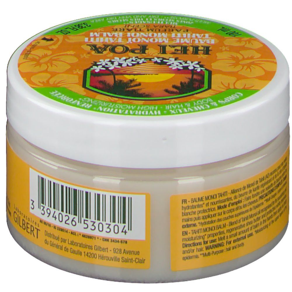 HEI POA Pure Monoï & Tahiti Baume Corporel Hydratant - Tiare