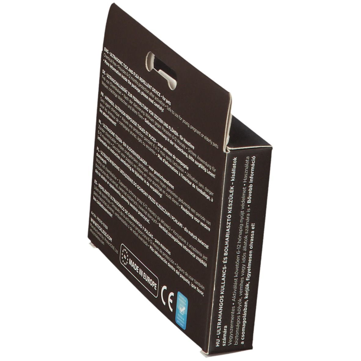 Tickless Ultrasone Verjager Teek/Vlo Bruin