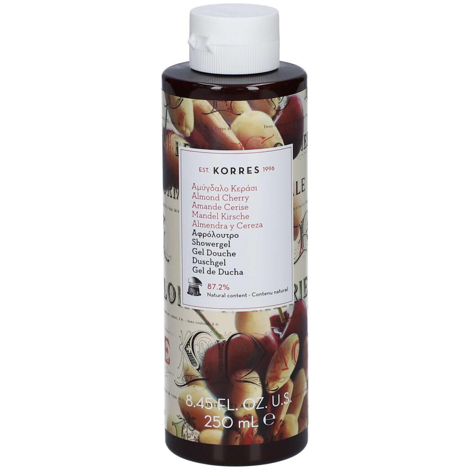 Korres Almond Cherry Shower Gel 250 ml farmaline.be