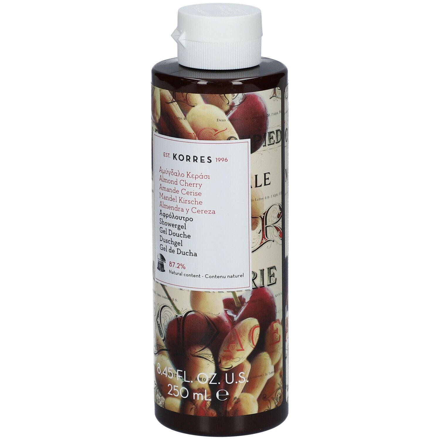 Korres Almond Cherry Shower Gel 250 ml farmaline.be