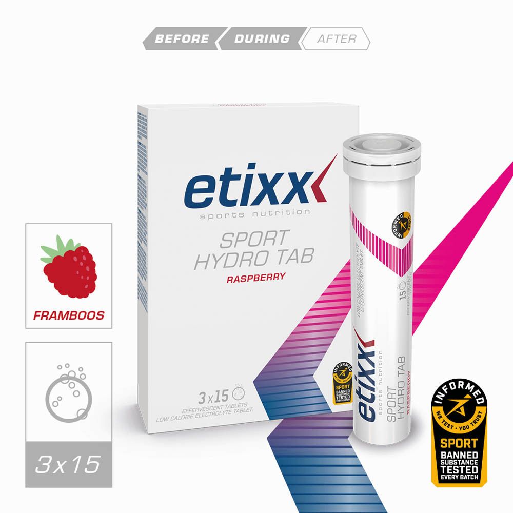 Etixx Sport Hydro Tab Raspberry