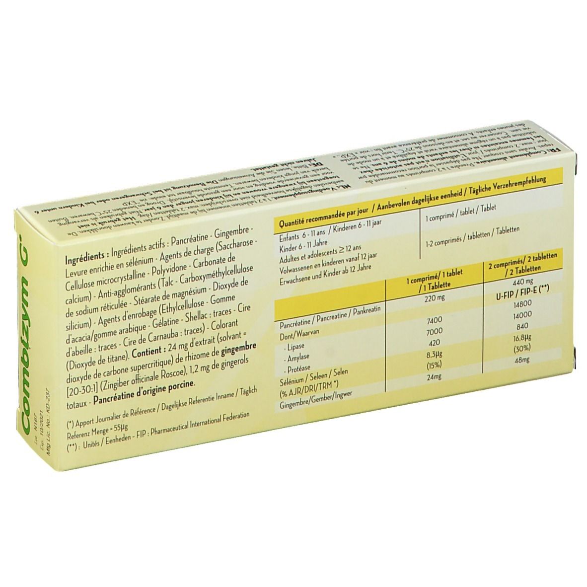 Combizym G Estomac Lourd & Digestion