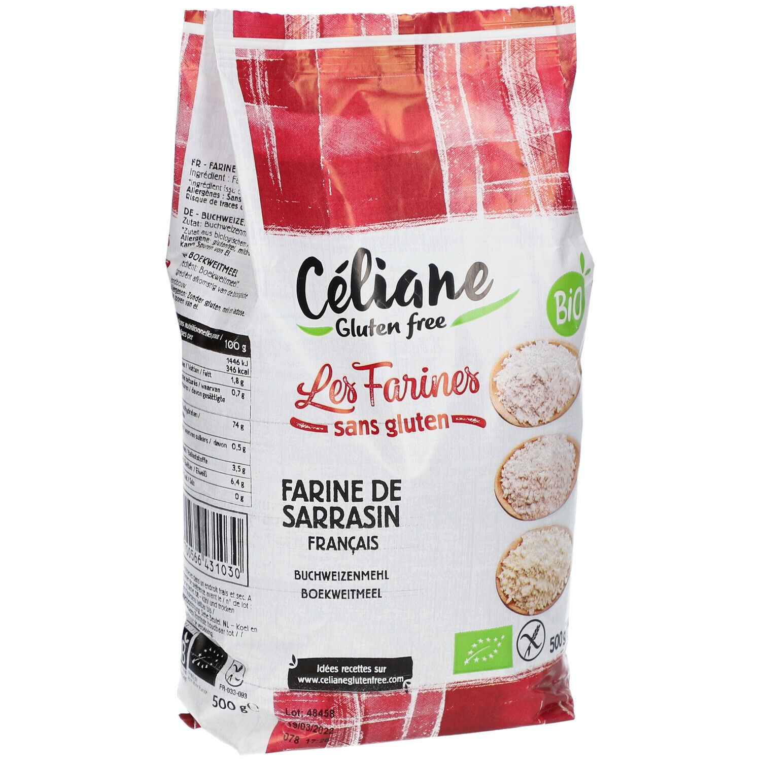 Celiane Farine De Sarrasin Bio