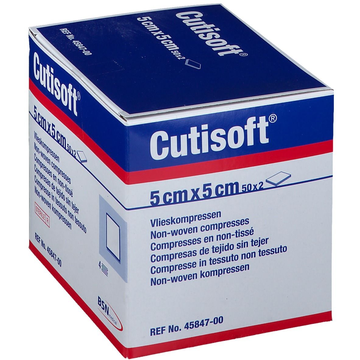 Cutisoft Coton Stérile 5x5cm