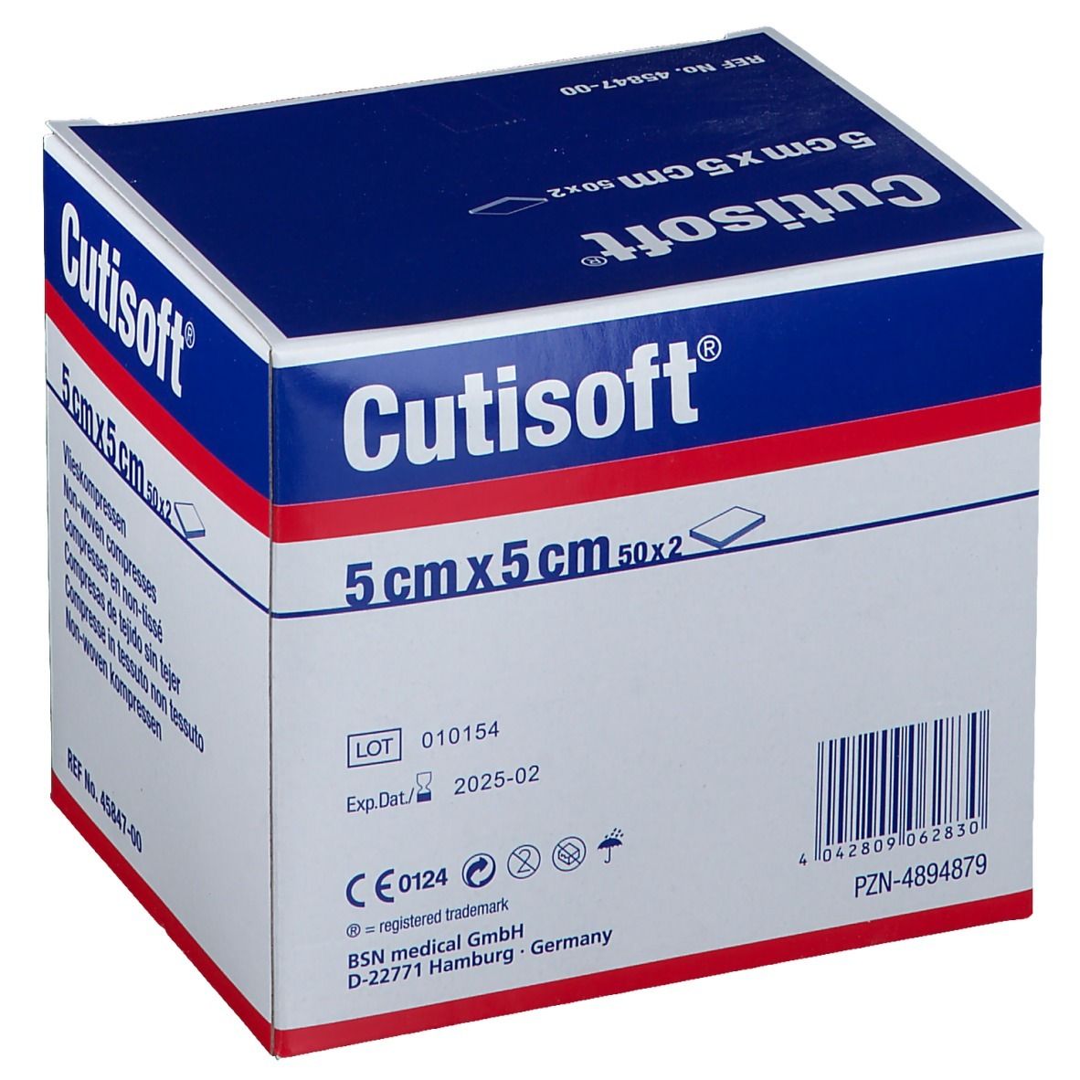 Cutisoft Coton Stérile 5x5cm