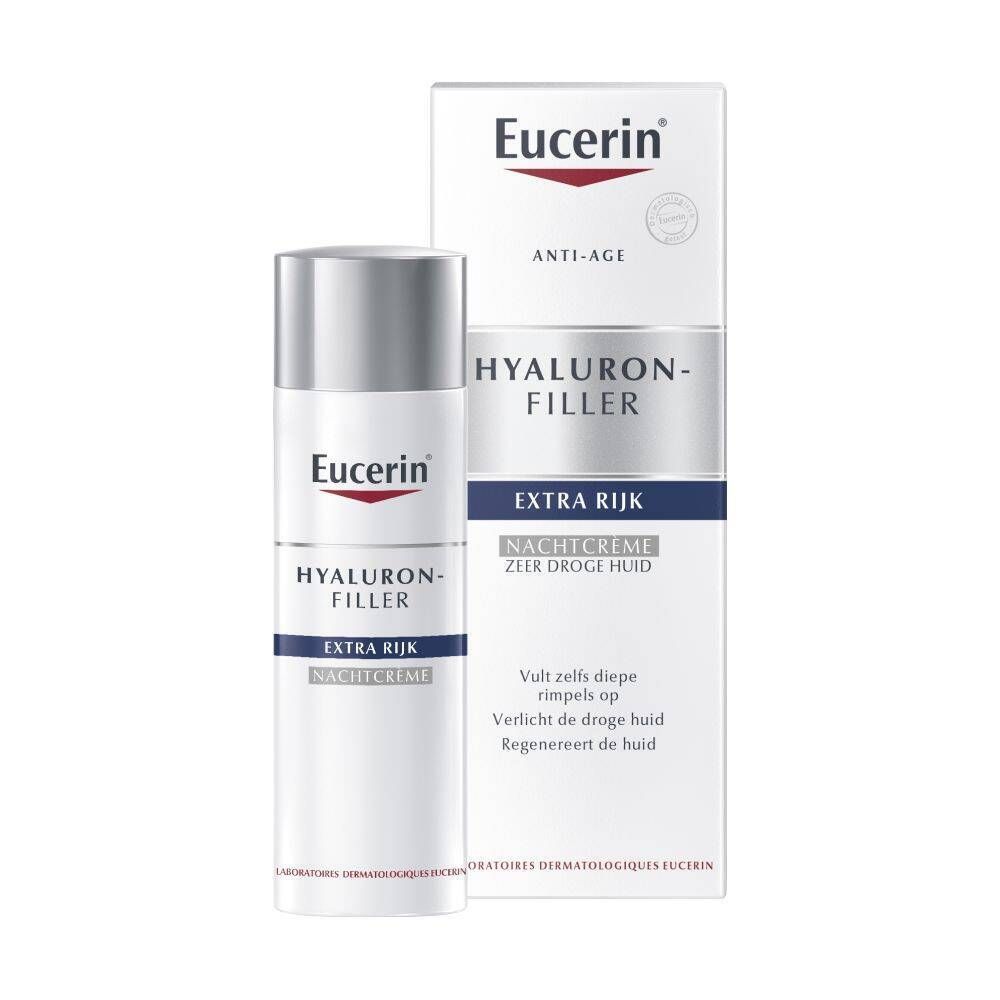 Eucerin Hyaluron-Filler Extra Rijk Nachtcrème Zeer Droge Huid