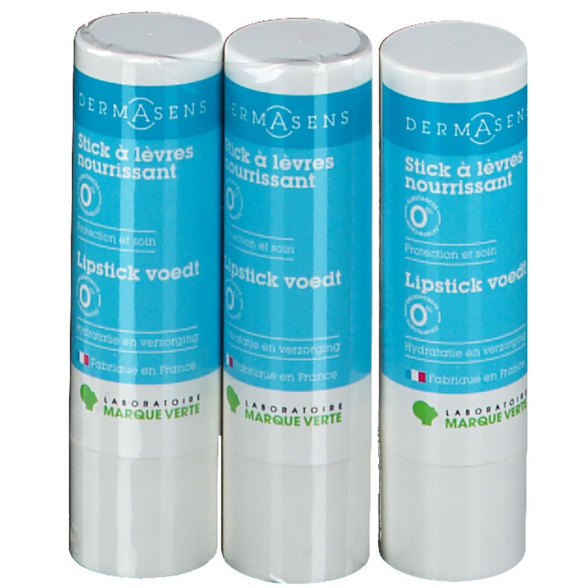 DermAsens Stick à Lèvres Nourrissant 2+1 GRATUIT