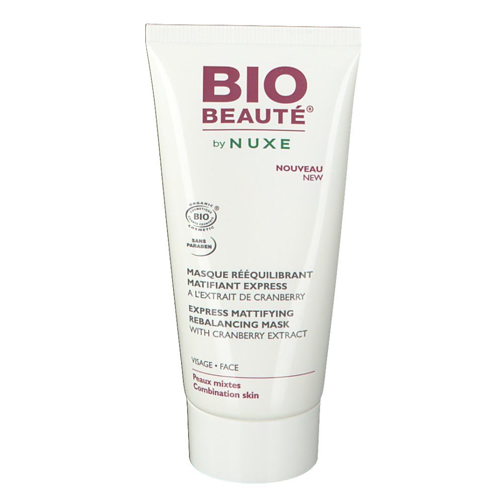 Bio Beauté by Nuxe Masque Rééquilibrante Matifiant Express
