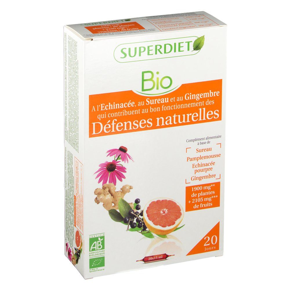 Super Diet Résistance Naturelle Bio