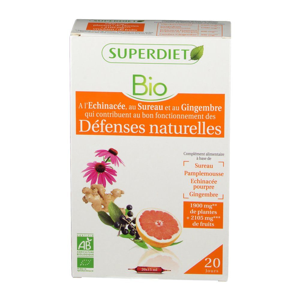 Super Diet Résistance Naturelle Bio