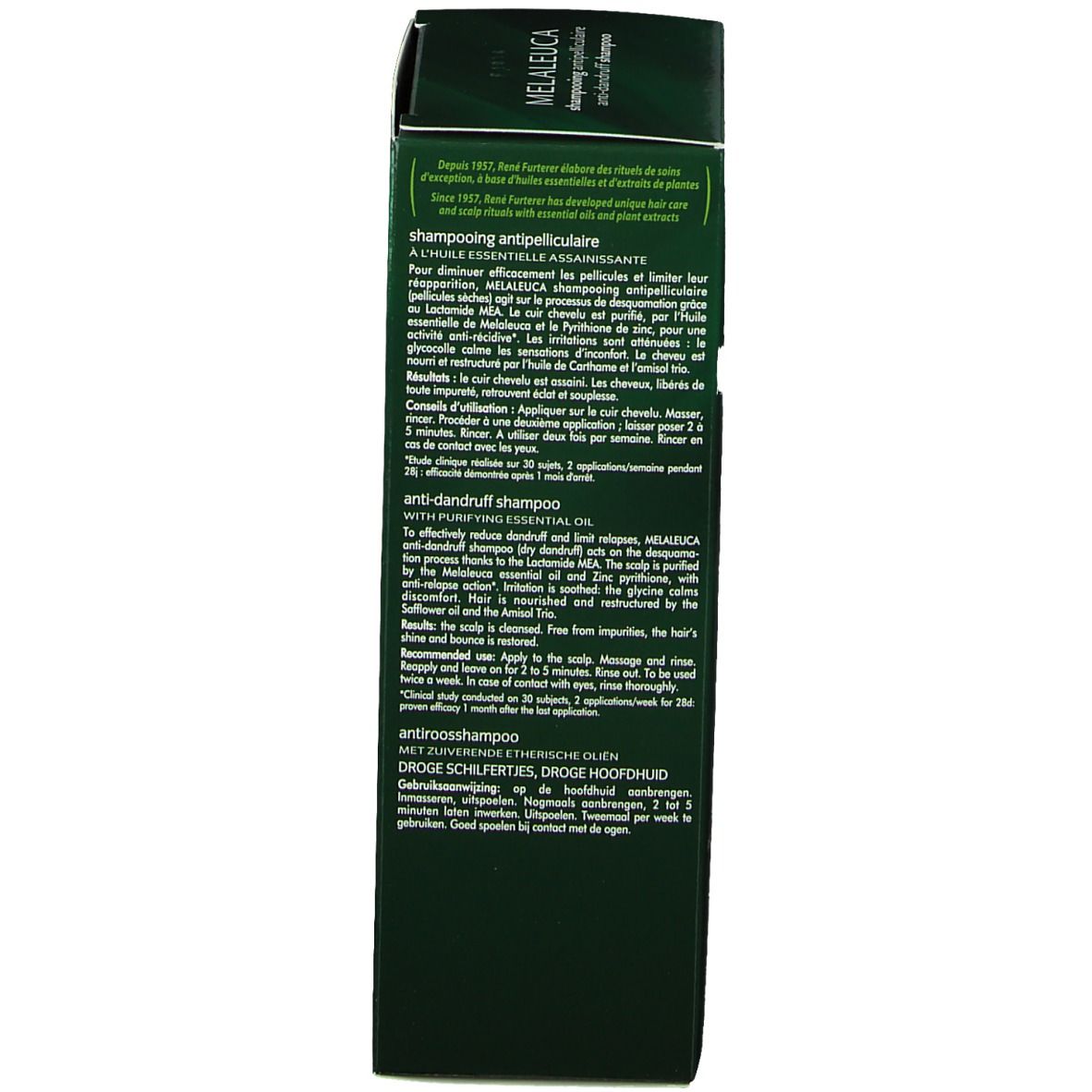 Rene Furterer Melaleuca Shampooing Pellicules Sèches