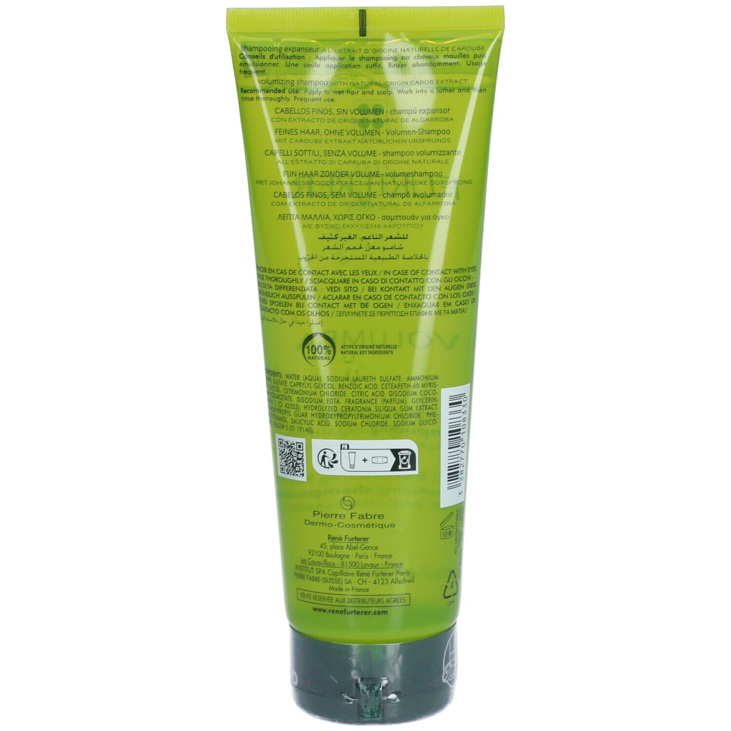 Rene Furterer Volumea Shampooing + 50 ml GRATUIT