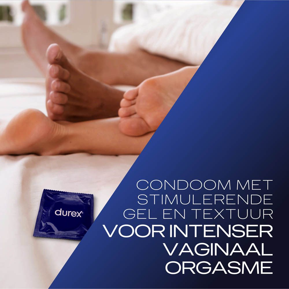 Vergelijking van Durex Orgasm' Intense verpakkingen. Nieuw design, dezelfde kwaliteit.