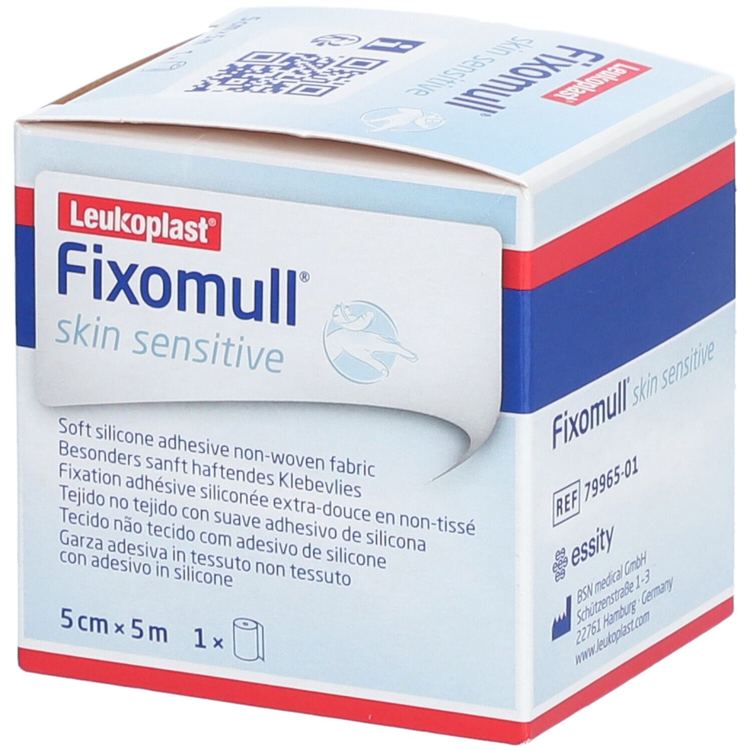 Leukoplast® Fixomull® Skin Sensitive 5cm x 5m 79965-01