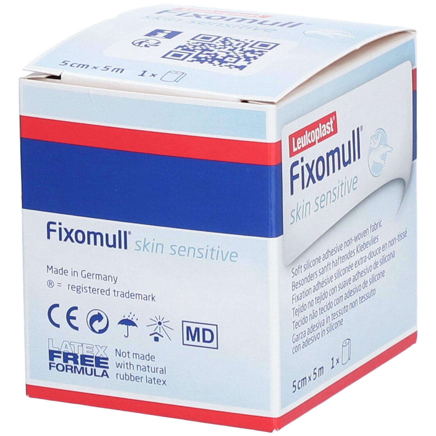 Leukoplast® Fixomull® Skin Sensitive 5cm x 5m 79965-01