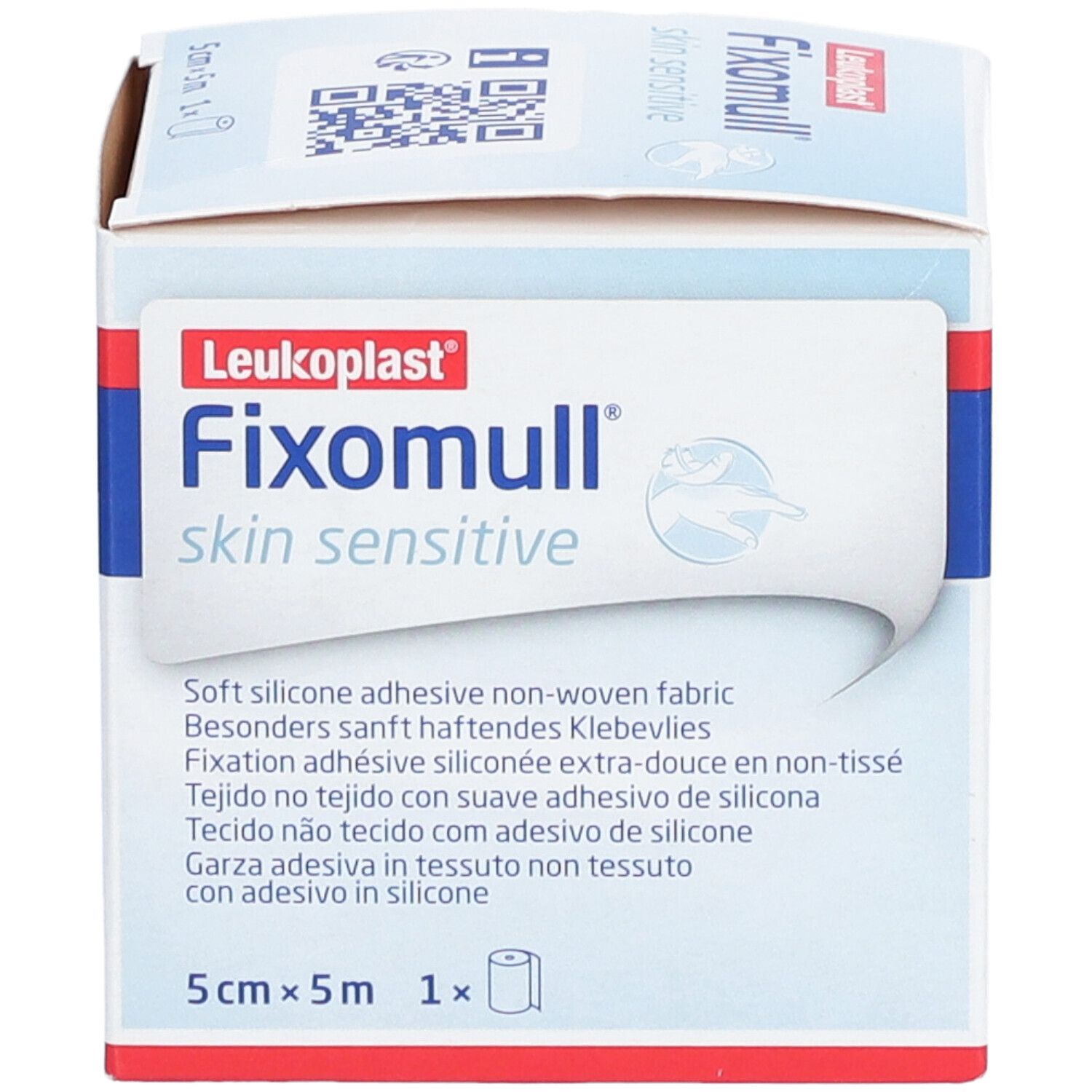 Leukoplast® Fixomull® Skin Sensitive 5cm x 5m 79965-01