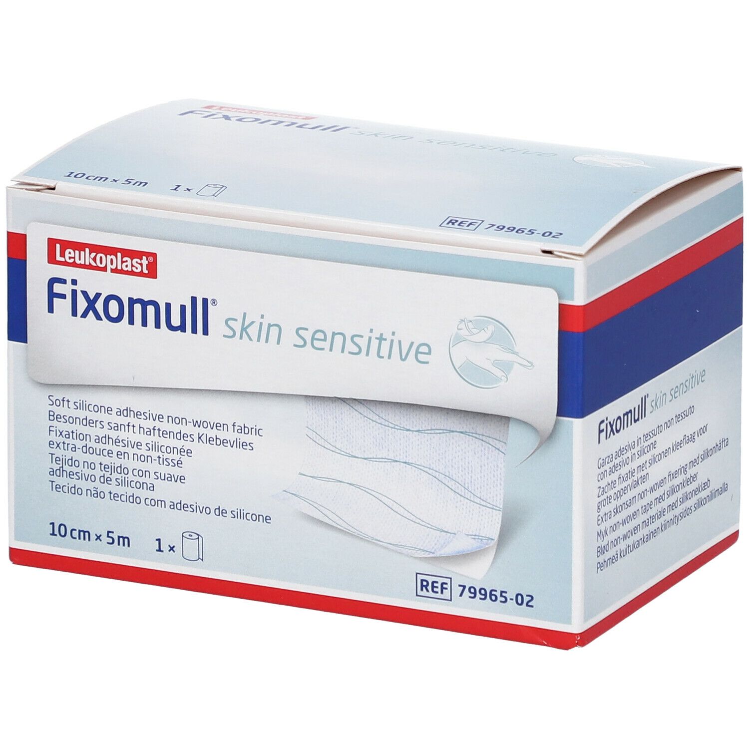 Leukoplast® Fixomull® Skin Sensitive 10cm x 5m 79965-02