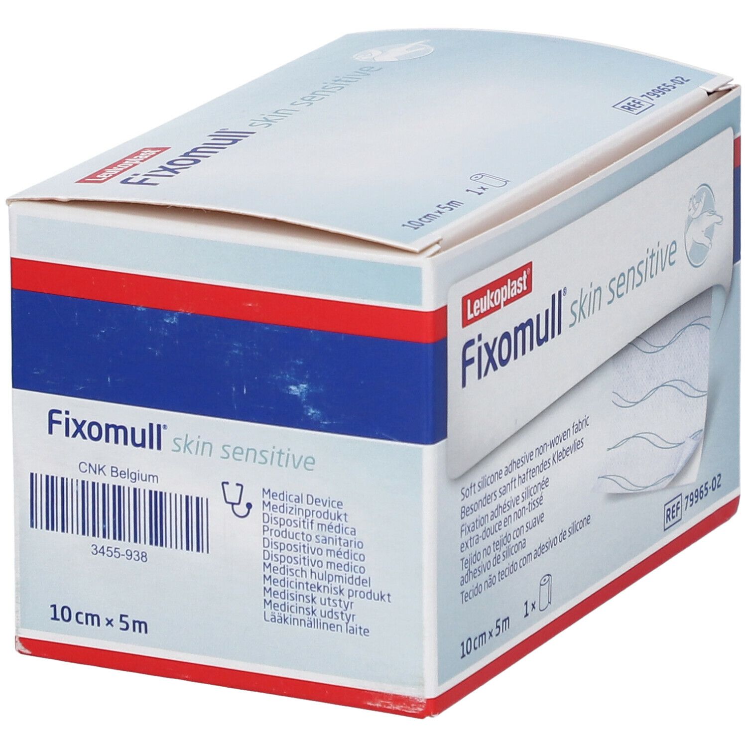 Leukoplast® Fixomull® Skin Sensitive 10cm x 5m 79965-02