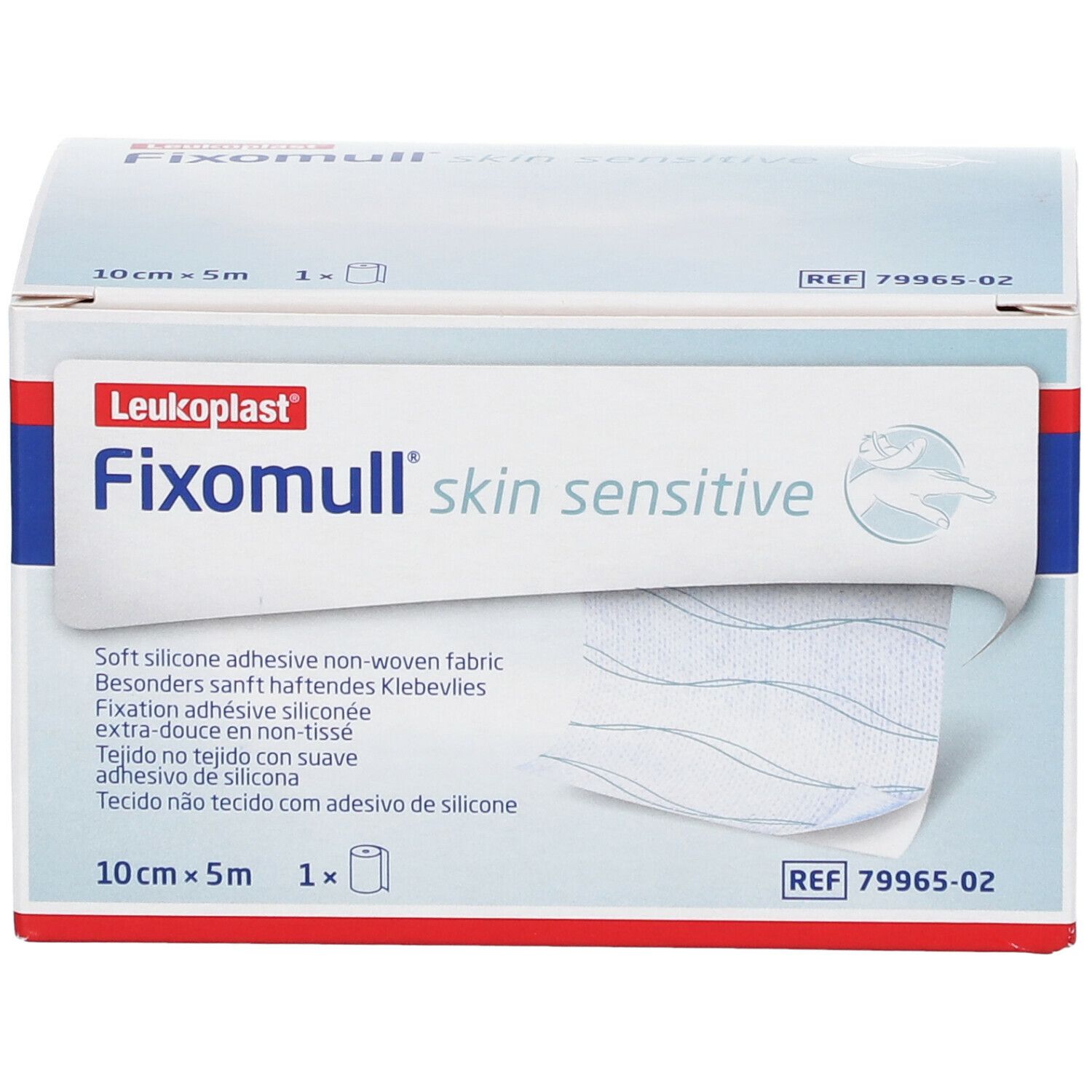 Leukoplast® Fixomull® Skin Sensitive 10cm x 5m 79965-02