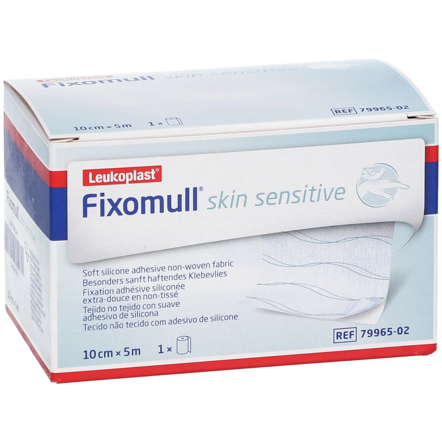 Leukoplast® Fixomull® Skin Sensitive 10cm x 5m 79965-02