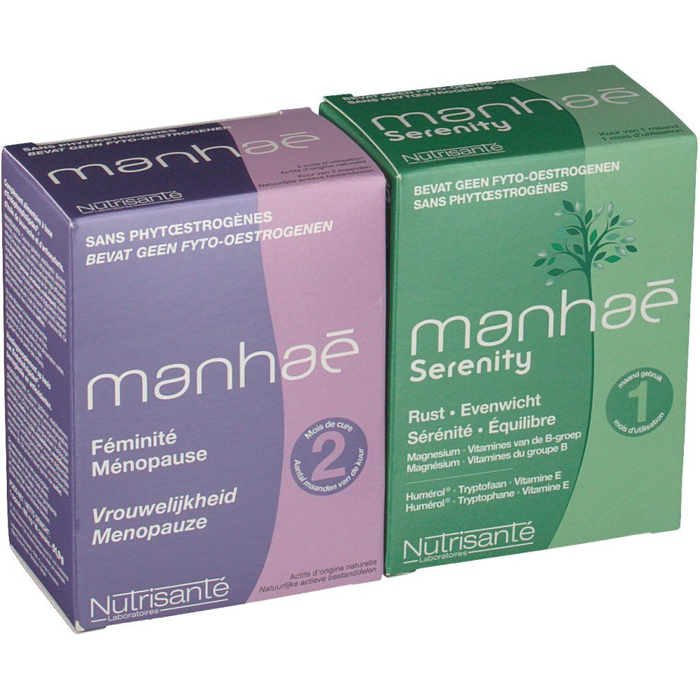 Nutrisante Manhae 2 Mois + Manhae Serenity À -50%