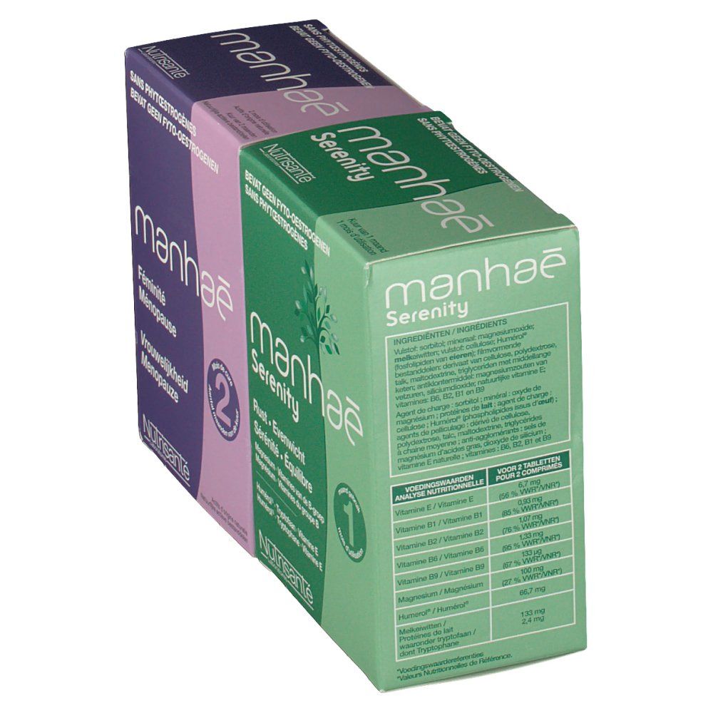 Nutrisante Manhae 2 Mois + Manhae Serenity À -50%