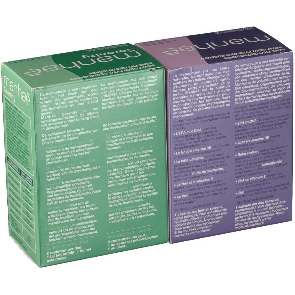 Nutrisante Manhae 2 Mois + Manhae Serenity À -50%