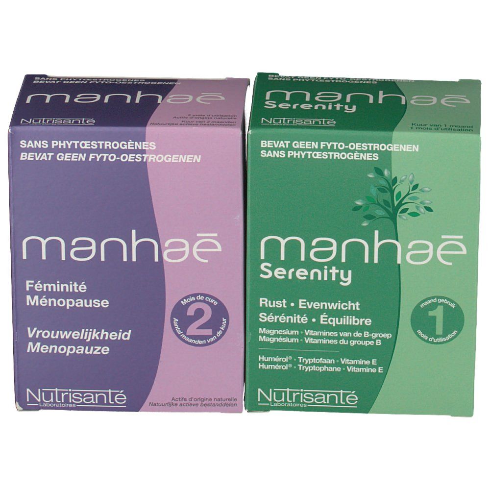 Nutrisante Manhae 2 Mois + Manhae Serenity À -50%