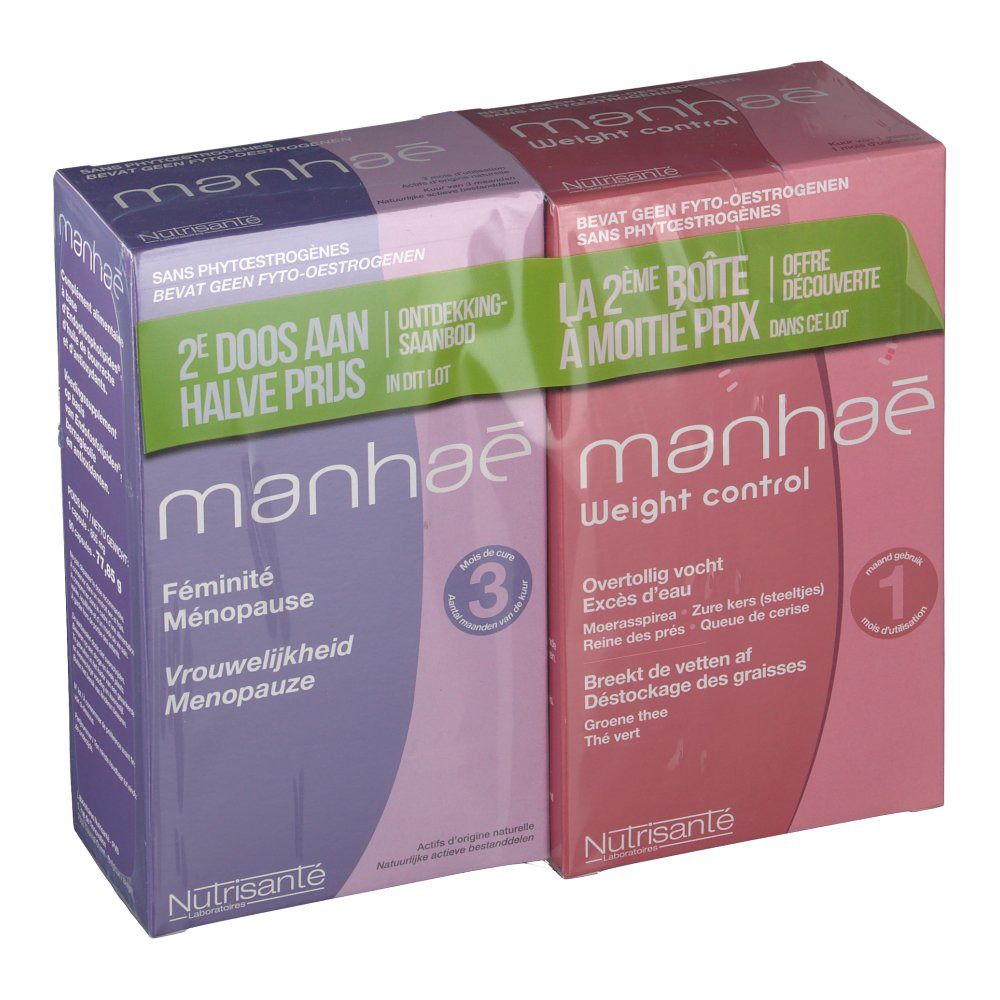 Nutrisante Manhae 3 Maanden + Manhae Weight Control Aan -50%