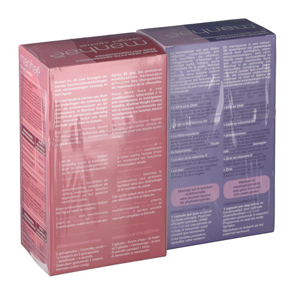Nutrisante Manhae 3 Maanden + Manhae Weight Control Aan -50%