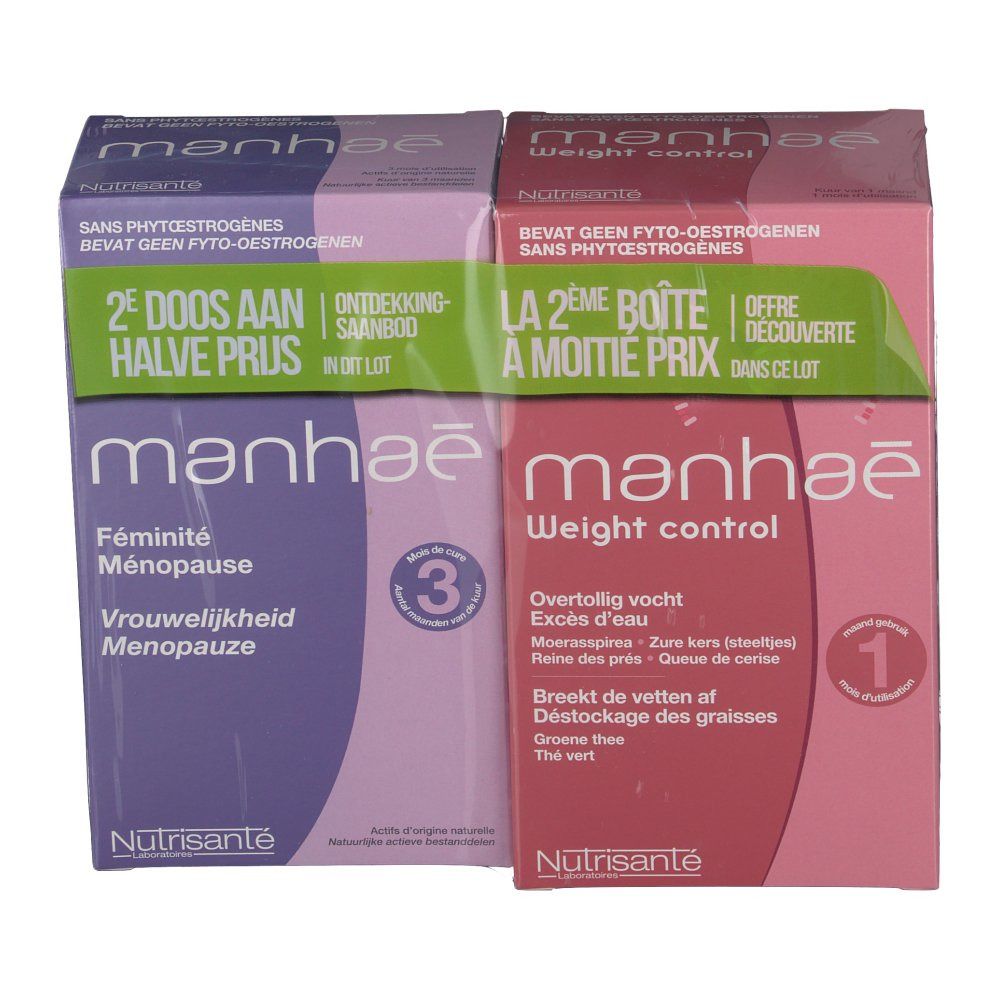 Nutrisante Manhae 3 Maanden + Manhae Weight Control Aan -50%
