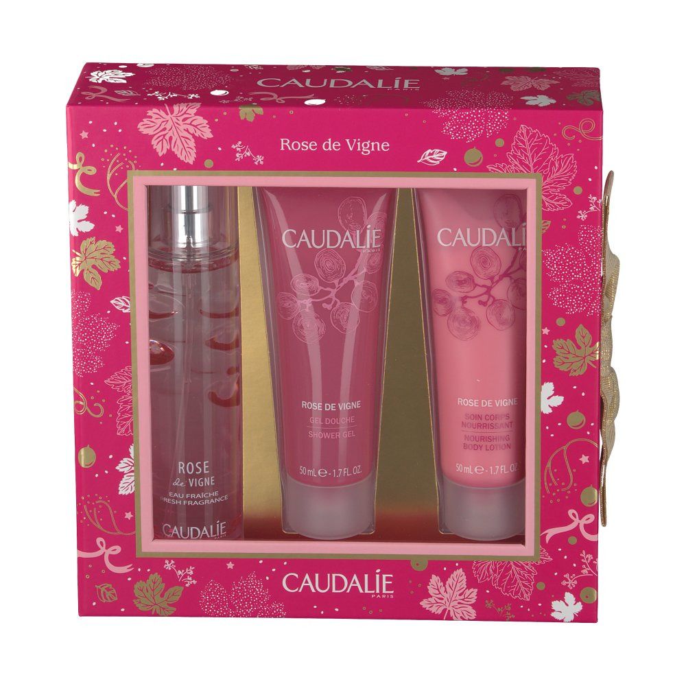 Caudalie Coffret Cadeau Rose Des Vignes
