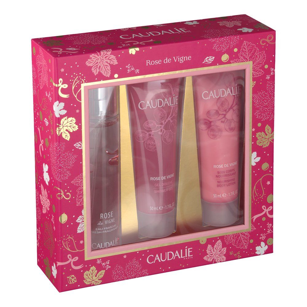 Caudalie Coffret Cadeau Rose Des Vignes