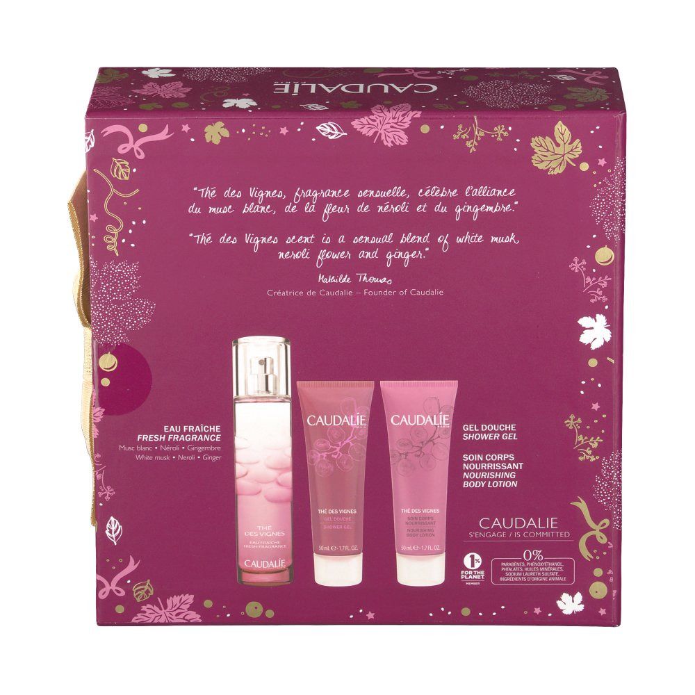 Caudalie Coffret Cadeau Thé Des Vignes
