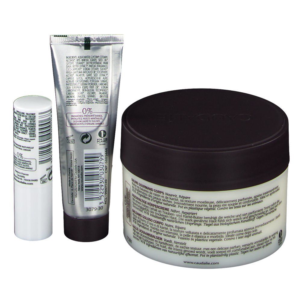 Caudalie Coffret Cadeau Baume Gourmand Corps
