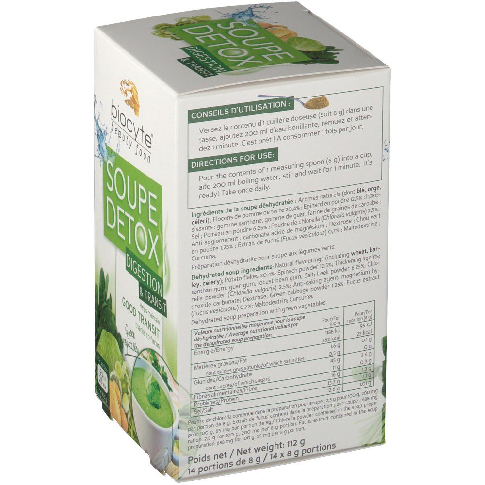 Biocyte Detox Soep Spijsvertering