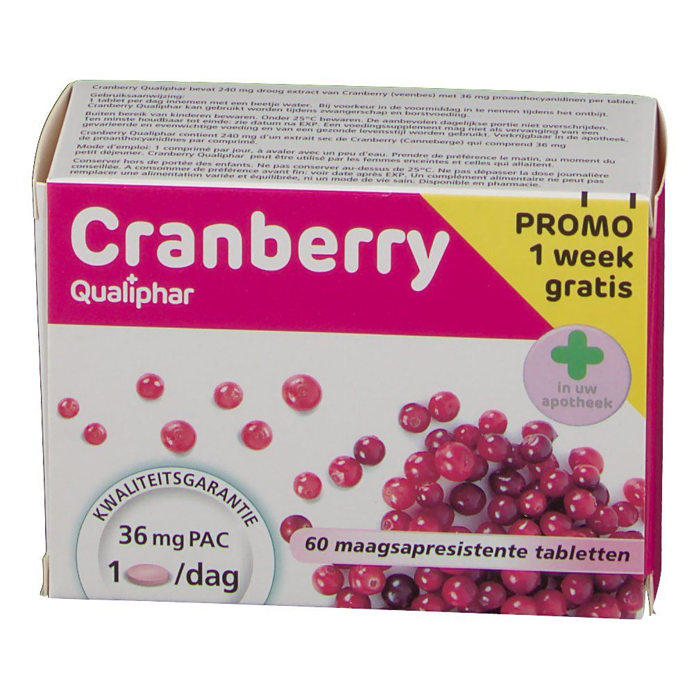 Qualiphar Cranberry Promo