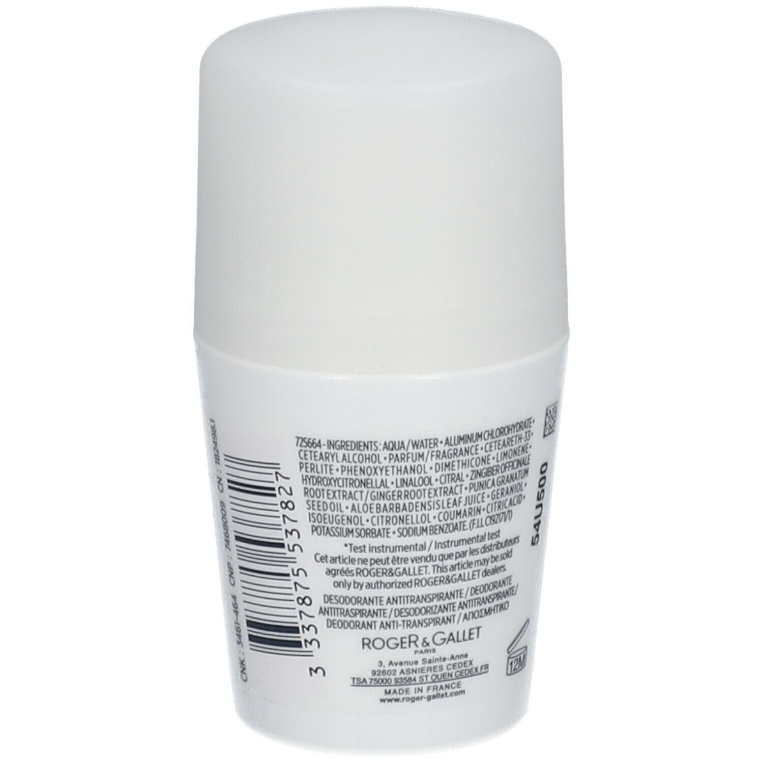 Roger & Gallet Gingembre Rouge Deodorant Anti-Transpiratie