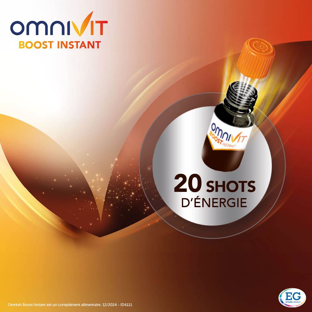 Omnivit Boost Instant | Énergie & Concentration