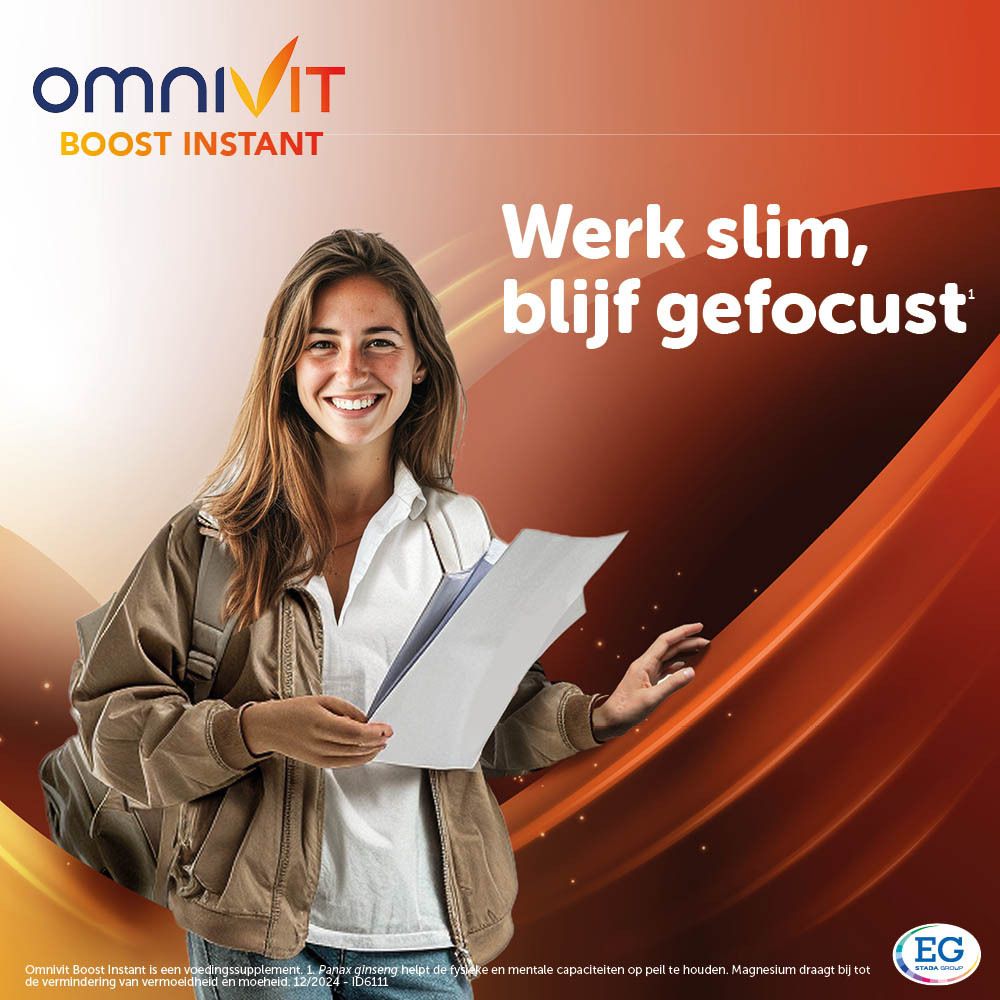 Omnivit Boost Instant | Energie & Concentratie