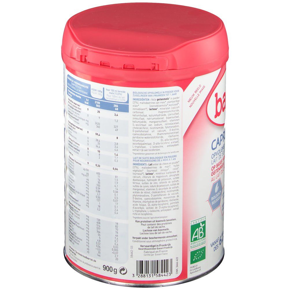 Babybio Caprea 2 Lait Chevre 6-12 Mois