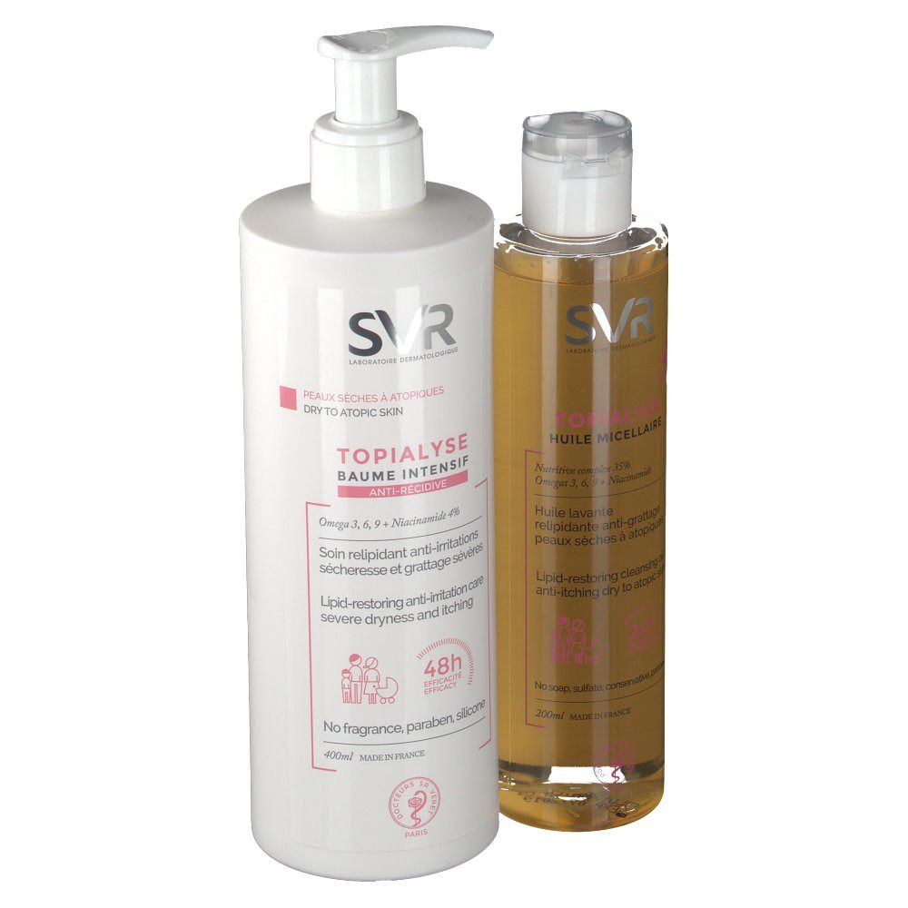 SVR Topialyse Intensieve Balsem + Micellaire Wasolie GRATIS