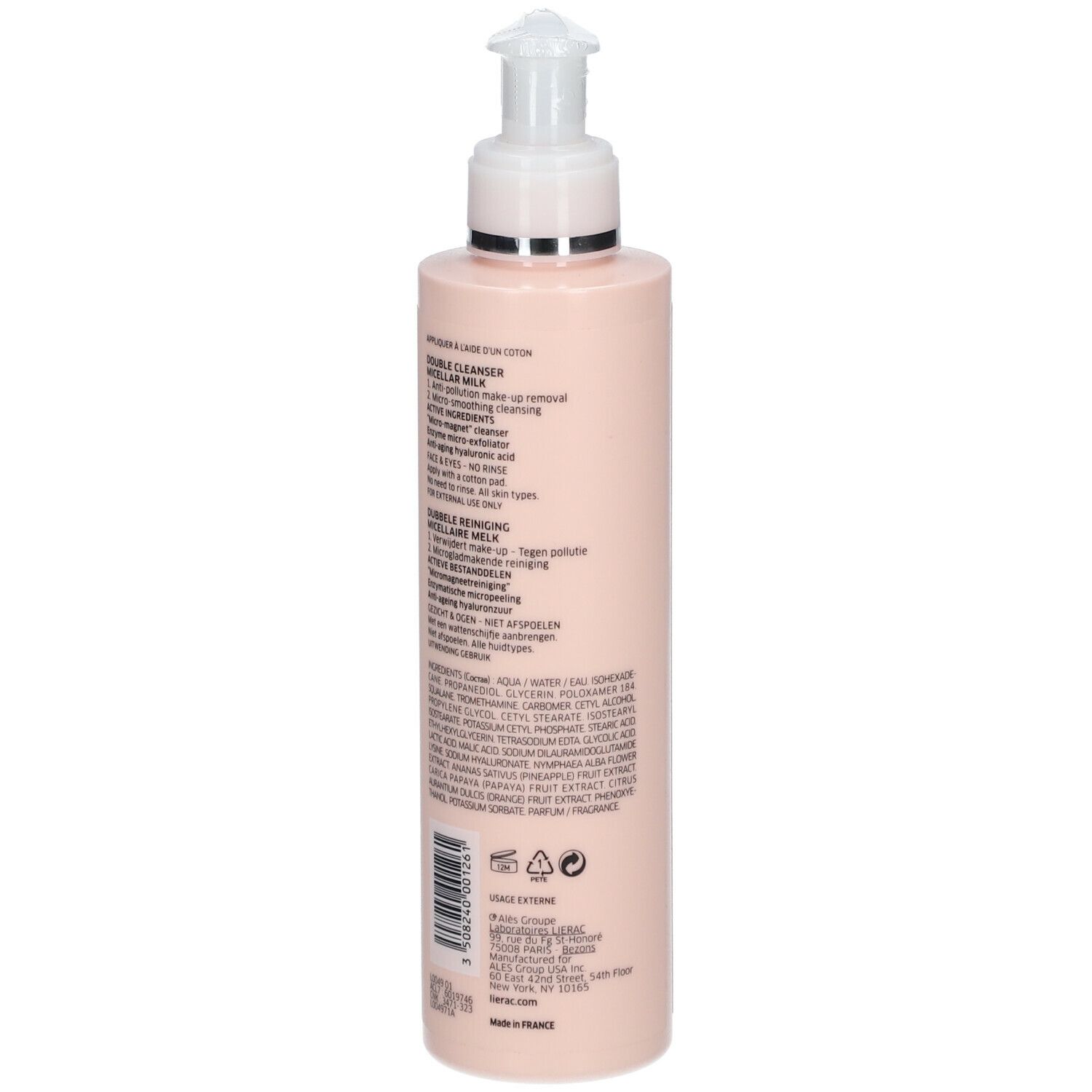 Lierac Nettoyage Double Lait Micellaire