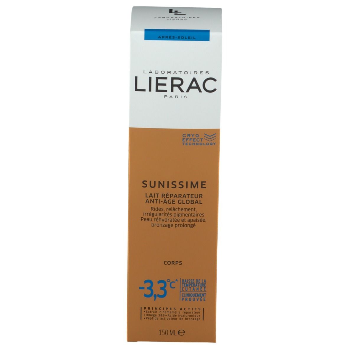 Lierac Sunissime Lait Corporel Réparateur Réhydratant - Après Soleil